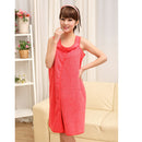 Microfiber Water Absorbing Towel Beach Swim Pool Sleepwear Sauna Spa Shower Supplies Red
