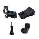 Universal 360 Degree Sports Camera Clamp Clip Mount Kit W/1/4" Screw Adapter