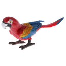 Plastic Realistic Wildlife Jungle Forest Animals Parrot Action Figure Toys Playset, Eduactional Toys For Kids Toddler Collectibles