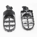 2pcs Steel Motorcycle Pedal Footrest Billet Peg Frame Gray for Honda XR50R