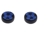 Anti-slip Silicone ThumbGrips Thumbstick Caps Case Cover for Game Controller Blue And Black