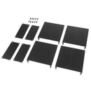 2Pcs Extruded Aluminum Flat Enclosure Kits for Project AMP Controller 97x40x100mm (Pack of 1)