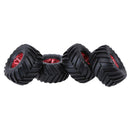 4 Pieces Monster Truck Red Climbing Big Foot Car Rubber Tyre Tires for Kyosho HSP 1:10 Car