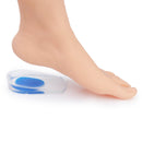Footful Gel Silicone Shock Cushion Orthotic Insole Plantar Heel Support Pad Cup S