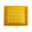 30pcs Capacity ABS Golf Ball Sort Out Box Container Case Accessory Yellow