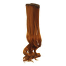 Fashion 25cm DIY Doll Wigs Long Curly Wavy High Temperature Wire Handmade Yellow Brown