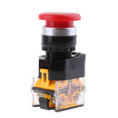 LA38-11M Momentary Self-Reset Flush Push Button Switch 1 NC N/C 22mm