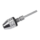 2.35mm Round Shank 0.3-4mm Keyless Drill Chuck Adaptor Converter Hand Tool