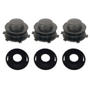 3x Spool Cap Kit for Stihl Head Cover 25-2 FS 90 100 110 120 130 55 80 83 85 Replacement Parts