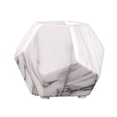 Modern Decoration White Ceramic Flower Vase Geometry Craft Creative Gift S