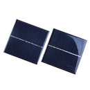 2 Pieces 5V Polycrystalline Solar Panel Charger For DIY Model Airplane Parts