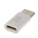 USB 3.1 Type C Male to Micro USB Female Adapter Converter Connector White