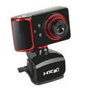 16M Pixel Web Camera Clip-on 360 Degree USB Webcam HD 3LED w/ Mic for Laptop