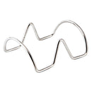 Metal Taco Holder Stand Stainless Steel 2 Slot Taco Display Rack Tacos Tray