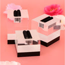 3pcs/set Acrylic Ring Display Stand Holder Jewelry Rack Showcase Organizer