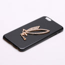 5 Pieces 3D Alloy Flat Back Rhinestone Cabochon Angle for DIY Phone Decoration