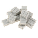 1/35 Resin Figure Kit 8 Ammunition Boxes Miniature War Game Accessory Unpainted