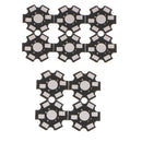 10 Pieces 1W 3W 5W Universal High Power LED Heatsink Heat Sink Aluminum Base Plate