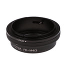 FOTGA Lens Mount for Canon FD to Micro 4/3 Adapter Ring EP-1 EP-2 GF1 G1