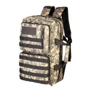 Magicdeal Multipurpose Outdoor Travel Hiking Camping Paracord Zipper Adjustable Strap Computer Backpack Bag 35L ACU Digital