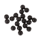 20 Pieces 5mm Rubber Fishing Beads Lure Fishing Tackle Lightweight and Convenient to Use