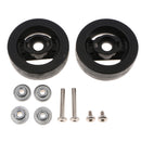 Travel Suitcase Luggage Bag Trolley Case Wheels Swivel Casters Set with Nail Accessory Kit - 8024B-A