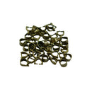 20 Pieces Necklace Pinch Bails Jewelry Connector Findings DIY Necklace Pendant Connector Making Crafts