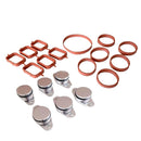 Diesel Swirl Flap Blanks Flaps Repair With Intake Manifold Gaskets For BMW