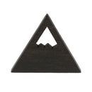 1Piece DIY Wooden Frame Jewelry Pendant Making Mold Wood Moulding Crafts 26x23x2.5mm