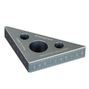 Aluminium Triangle Ruler Woodworking Height Measuring Tool Metric and inch