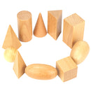 Set of Montessori Wooden Geometry Cognitive Sensorial Block Kid Children Early Learning Toy