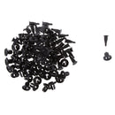 50Pcs 10mm Plastic Push Type Rivet Retainer Fastener Bumper Clips 91503-SZ3-003 for Honda