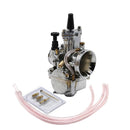 Motorcycle Carburetor 28mm Racing Flat Side for PWK Carb with Power Jet