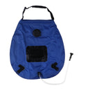 Portable 20L Water Bag Solar Shower Pouch For Outdoor Camping Travel Bath Hang on Tree Wash Hand