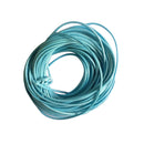 10m Waxed Nylon Thread Cord String for Necklace Bracelet Jewelry Hand Sewing String Beading DIY 1.5mm Sky Blue
