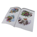 New Fashion Women Lady Body Art Tattoo Sketch Reference Book Flowers Style