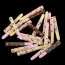 20Pcs Resin 3D Candy Bar Craft Flat Back Embellishment Cabochons Craft Decorations Kids Crafts Supply Jewelry Findings aeolian bells DIY 30mm