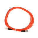 5 Meter Multi-mode Single Core Jumpers Fiber Optic Drop Cable FC-FC Orange