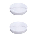 1000pcs 20mm Dots Self Adhesive White Coins  Sticky Stick-On Decor