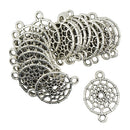 20pcs Tibetan Silver Alloy Dream Catcher Charm Pendant Jewelry Finding