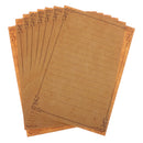 Pack of 8 Vintage Letter Pad Paper Letter Form Note Paper Writing Paper Stationery