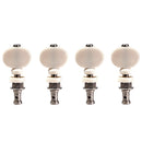 4 Pieces Ukulele Tuning Pegs Pin Machines Tuners Musical Instrument Parts Cream