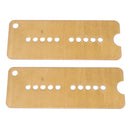 2x Brass Guitar Soapbar Humbucker Pickup Base Plate 50mm 52mm Pole Spacing
