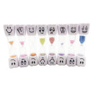 3 Minutes Sandglass Sand Clock Timers Desktop Clock- 9x2.3cm Random Cartoon