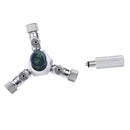 3-Way Stainless Steel Aquarium CO2 Splitter Regulator Check Valve
