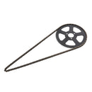 Motorcycle 68T Rear Chain Sprocket & 68 Links Chain for 49cc Mini Pocket Bike