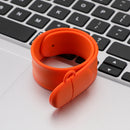 Flash Drive Memory Stick Pen Drive Disk USB 2.0 External Storage Orange Wrist 4-GB