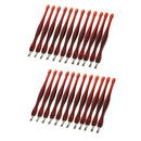 24pcs Nail Art Pusher Pedicure Cuticle Dead Skin Remover Exfoliator Salon Home Tools Set