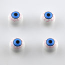 4Pieces Eye Ball Tyre Tire Air Valve Stem Dust Caps Cover For Car Bike Truck