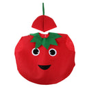 Kids Tomato Costume Non-woven Fabric Vegetable Outfit Party Fancy Dress